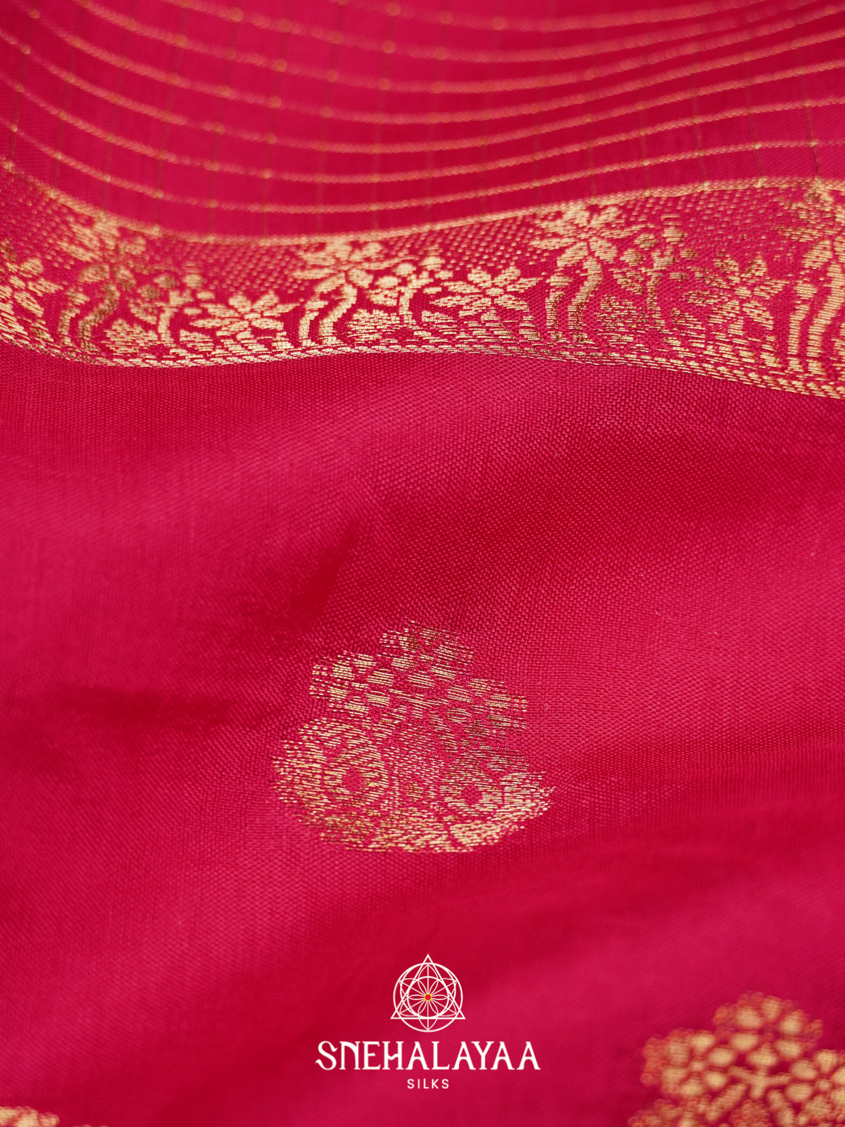 Pink  Banarasi Saree
