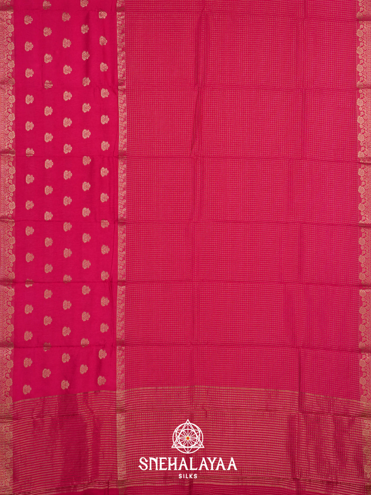 Pink  Banarasi Saree