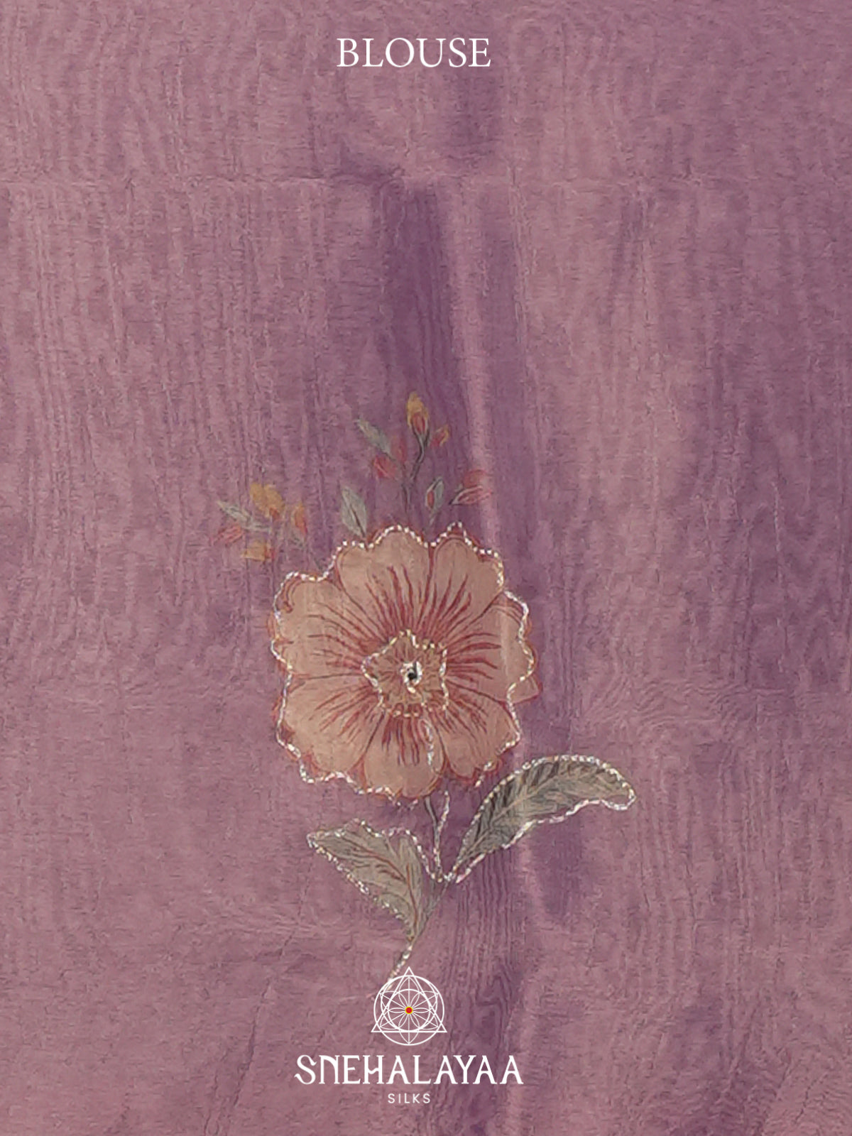 Lavender  Tissue Saree