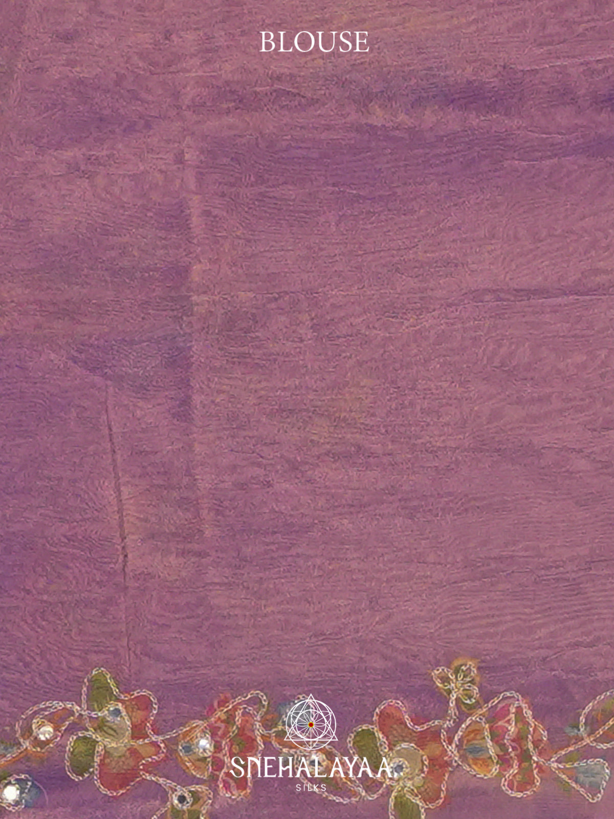 Lavender  Tissue Saree