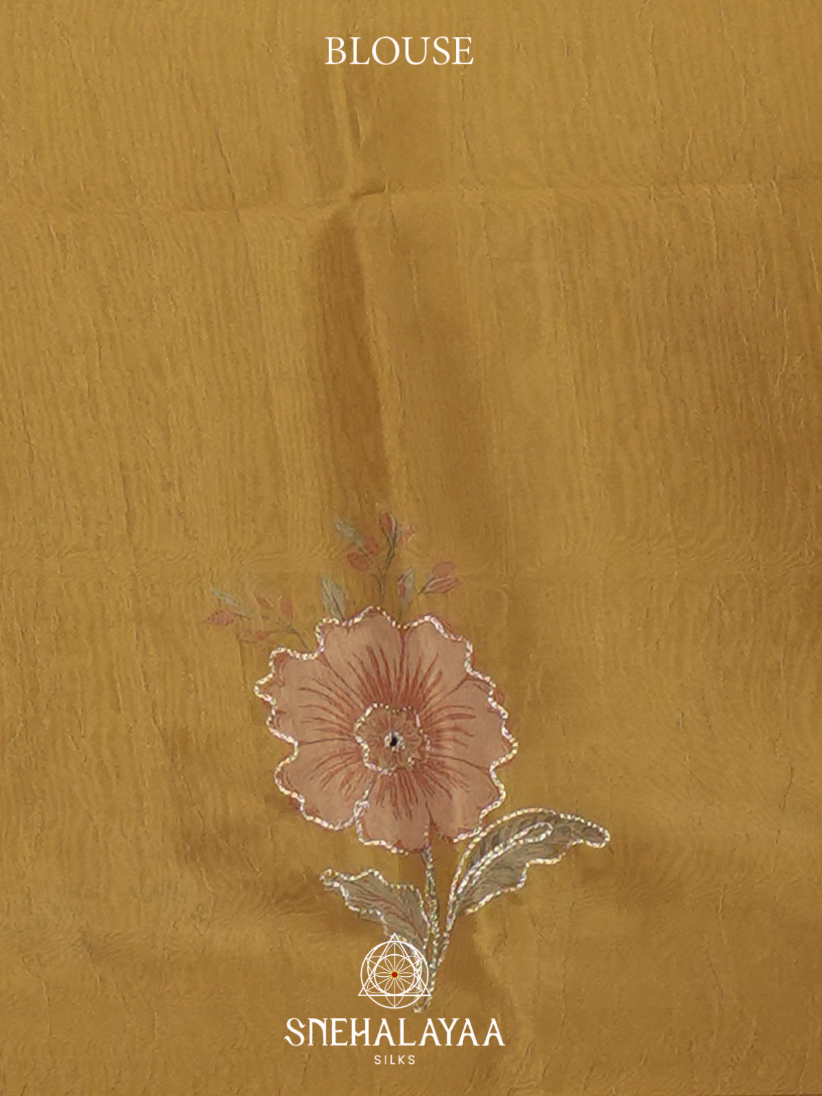 Yellow  Tissue Saree