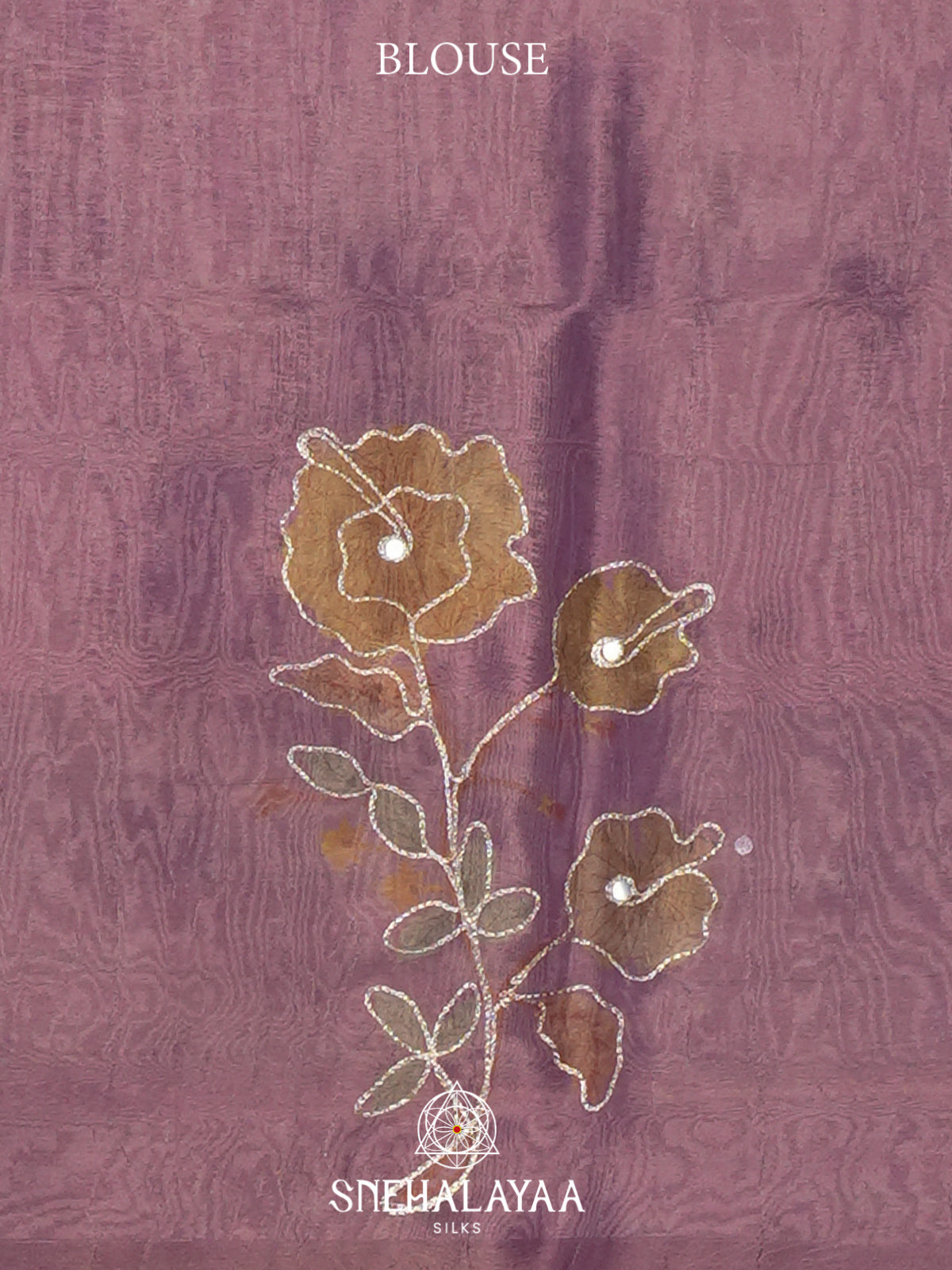 Lavender  Tissue Saree