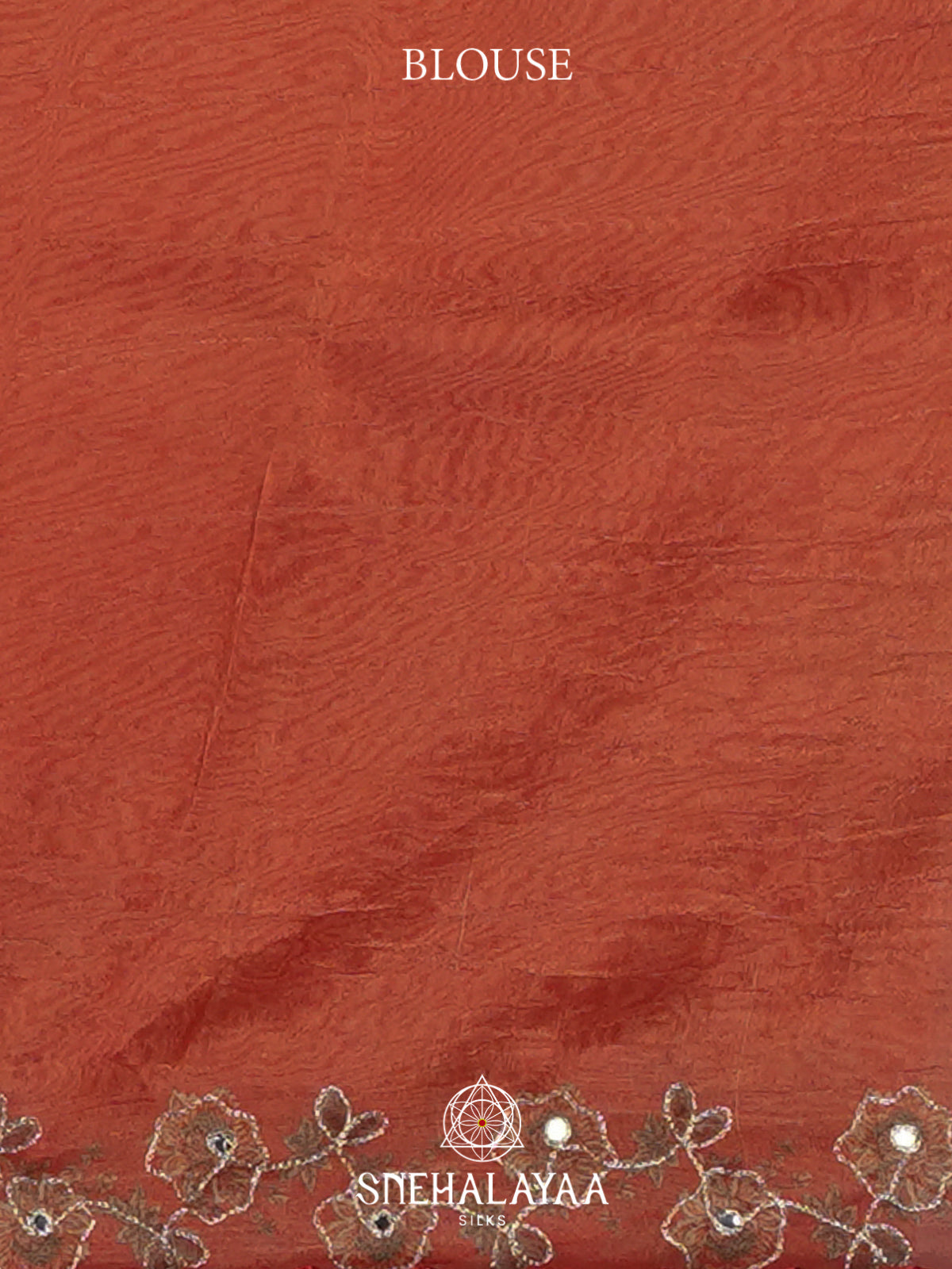 Tomatto Red  Tissue Saree