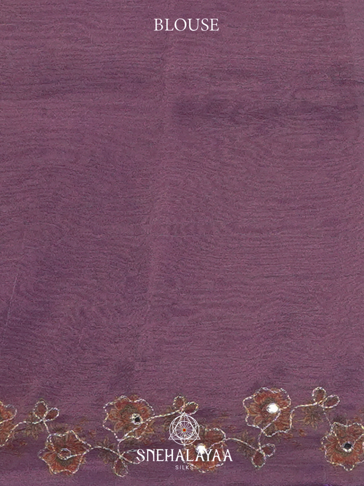 Lavender  Tissue Saree