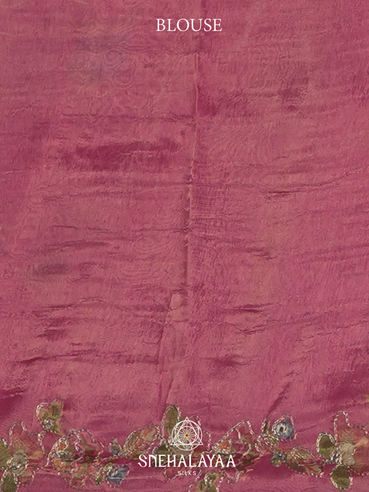Pink Tissue Saree
