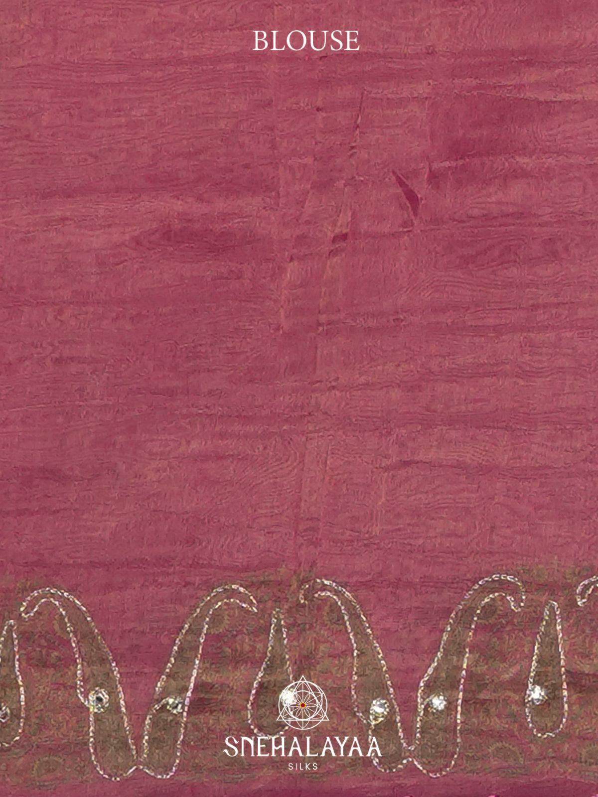 Pink Tissue Saree