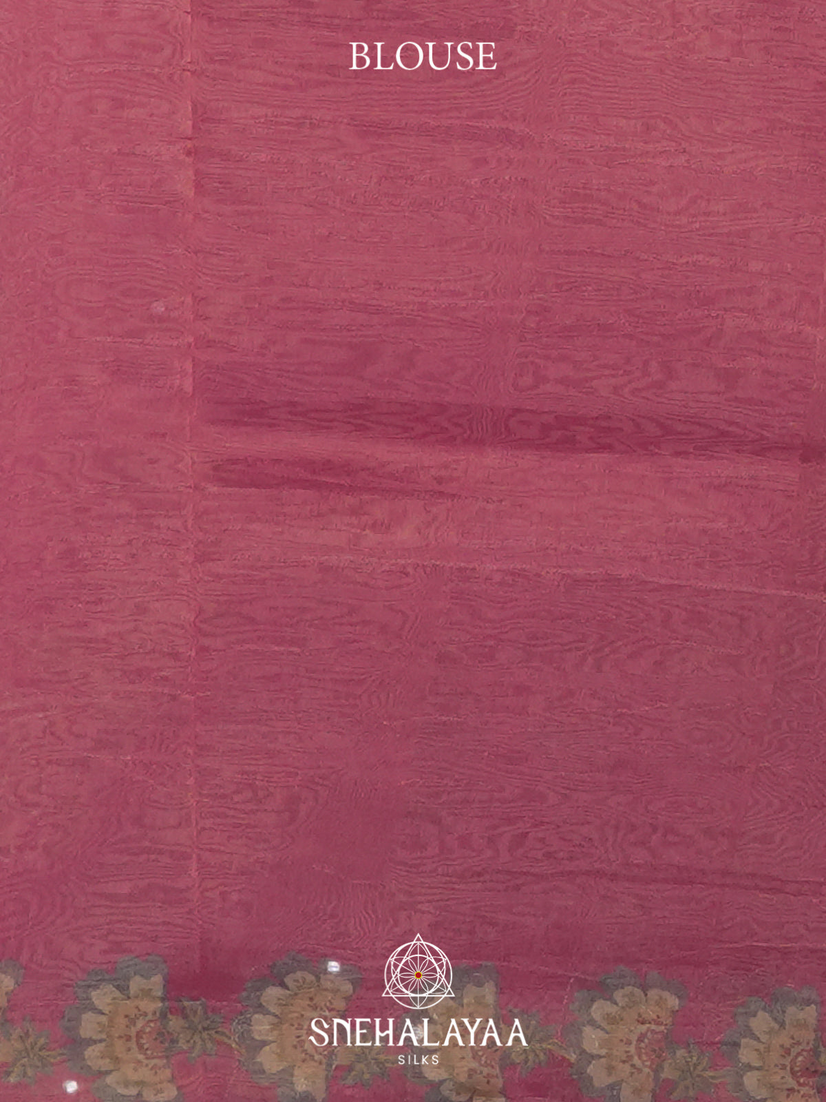Pink Tissue Saree