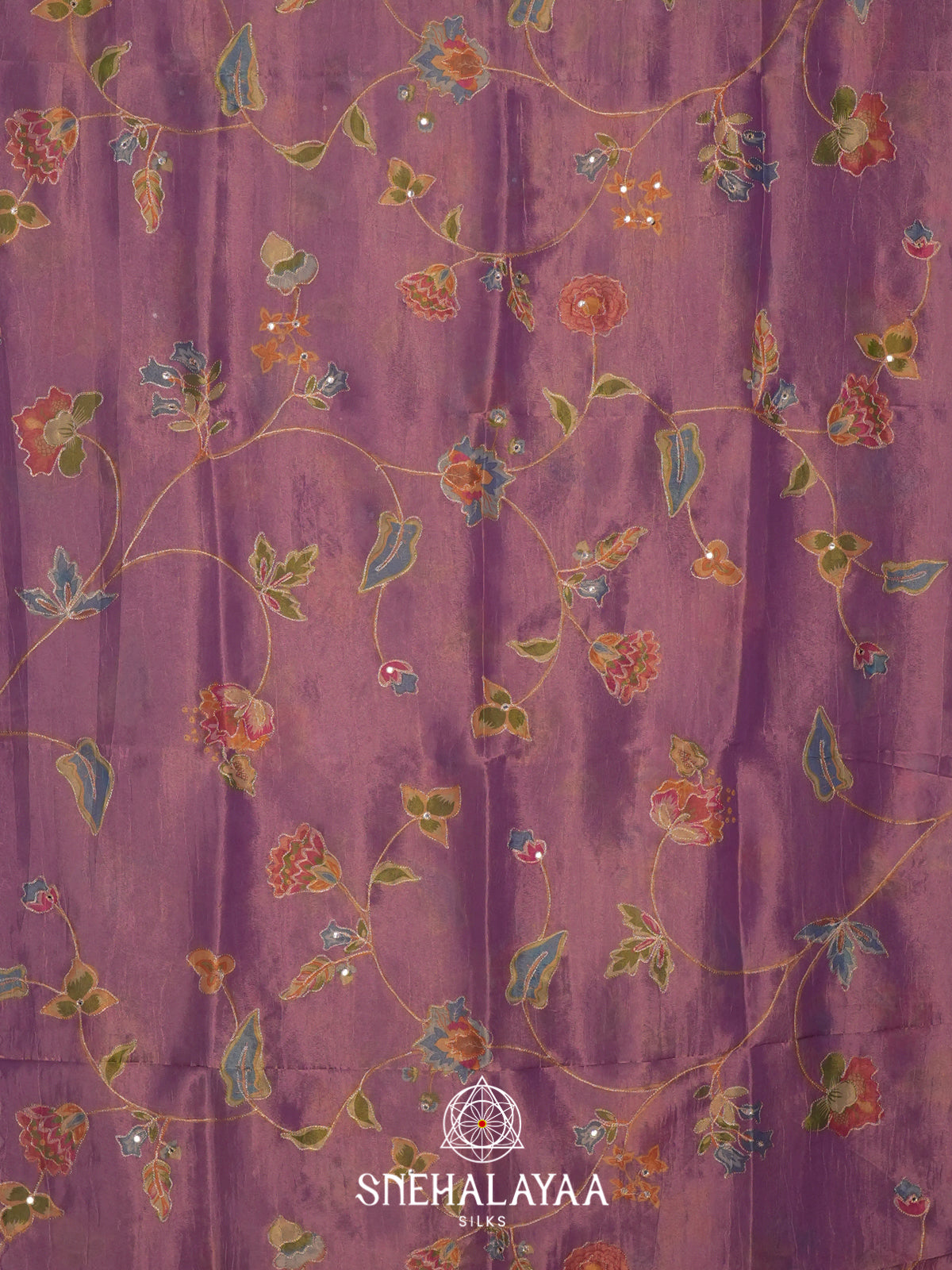 Lavender  Tissue Saree
