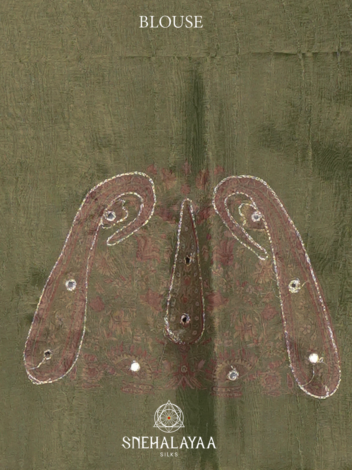 Green Tissue Saree