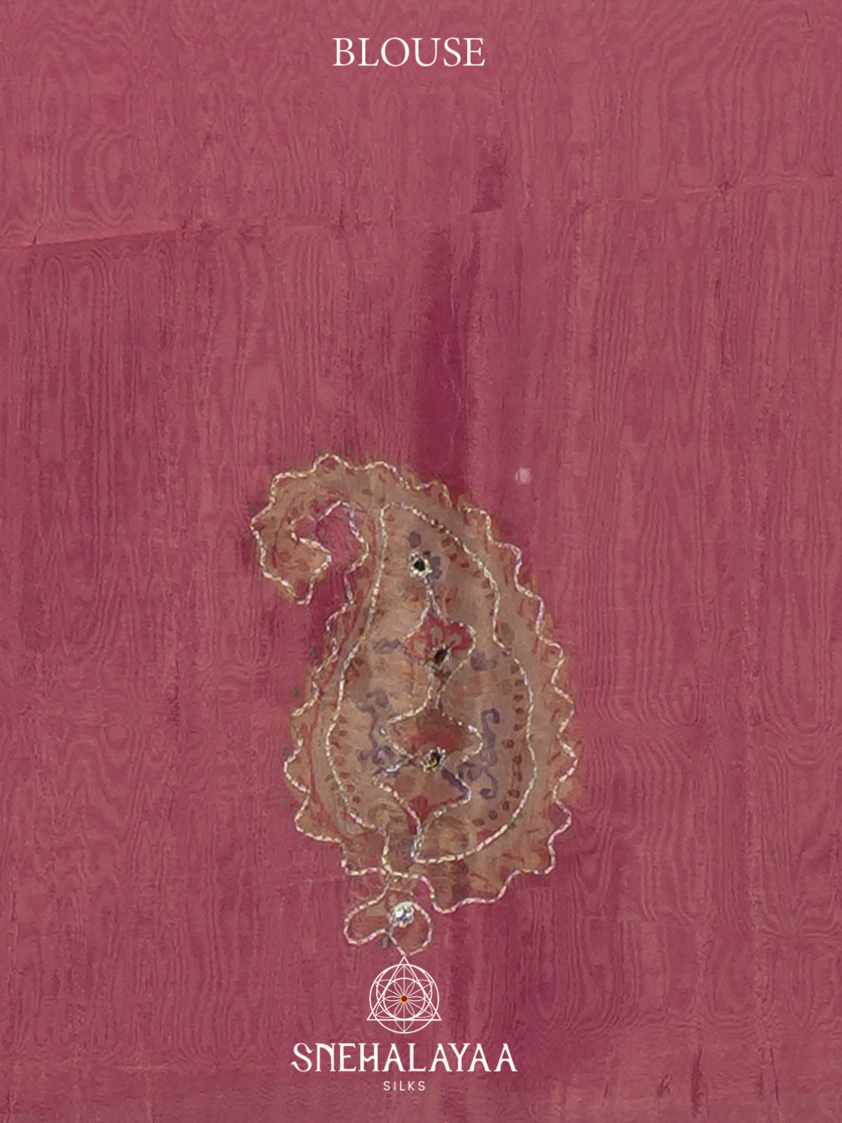 Pink Tissue Saree