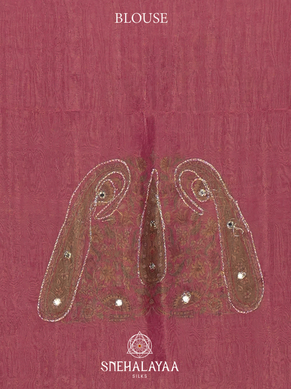Pink Tissue Saree