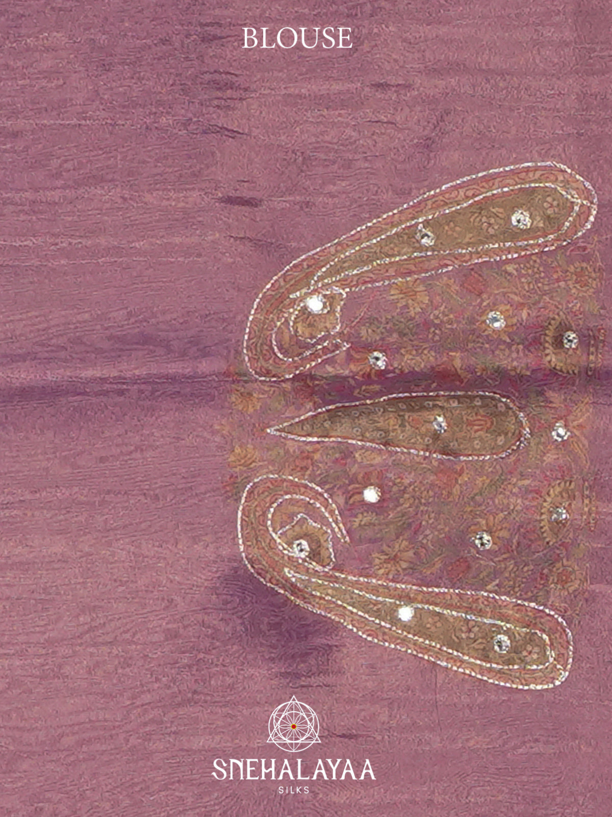 Lavender  Tissue Saree