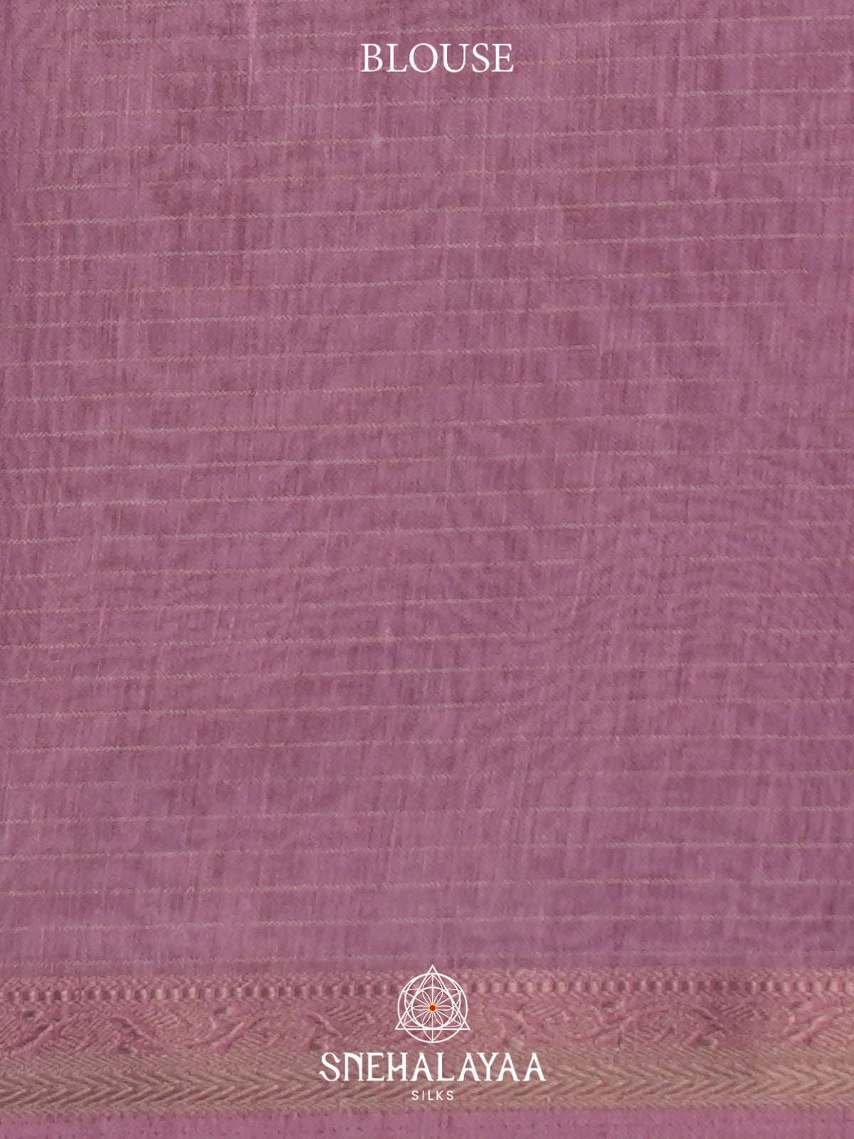 Mauve Linen Saree