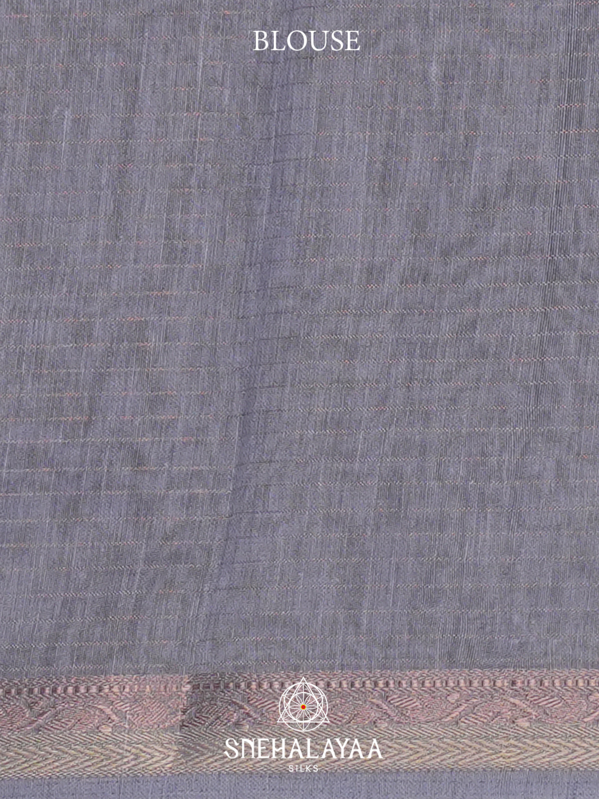 Grey Linen Saree