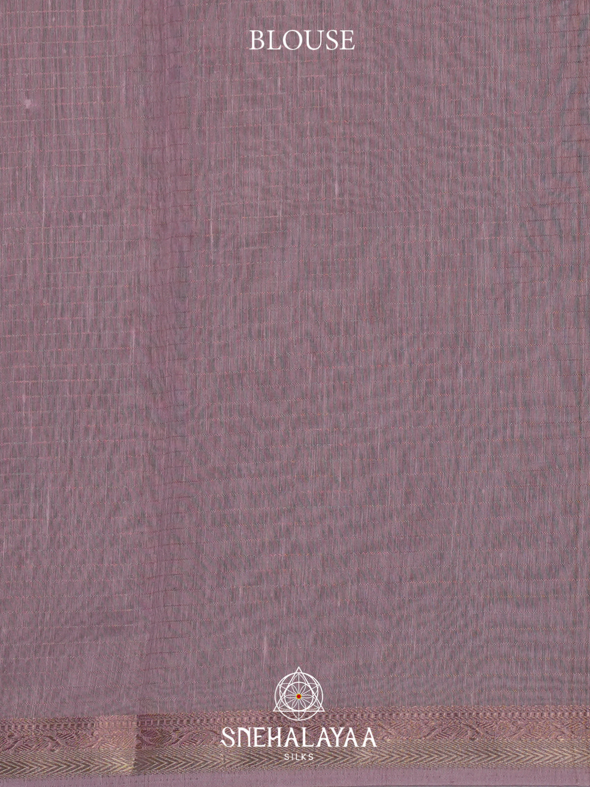 Lavender Linen Saree