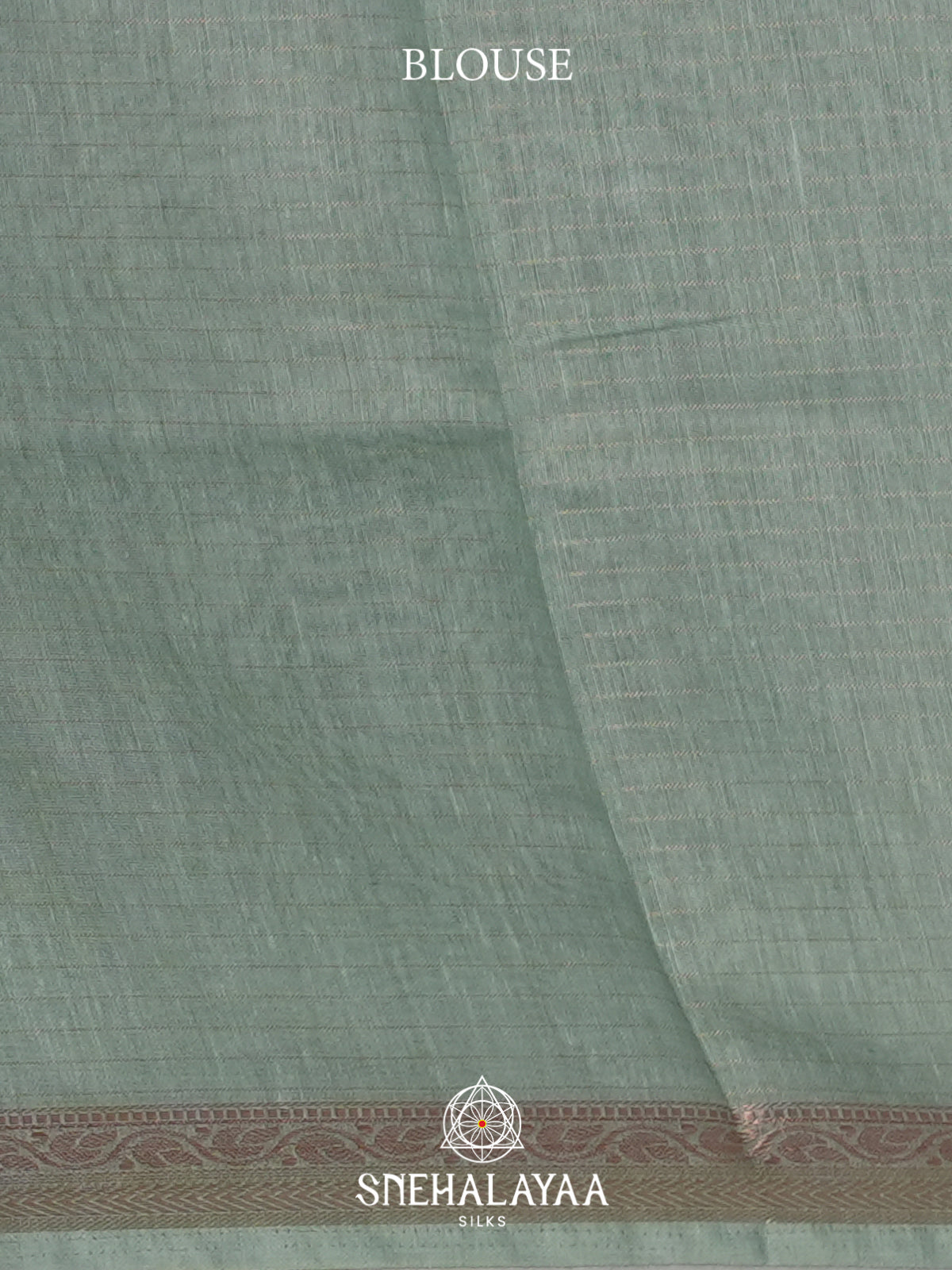 Sea Green Linen Saree