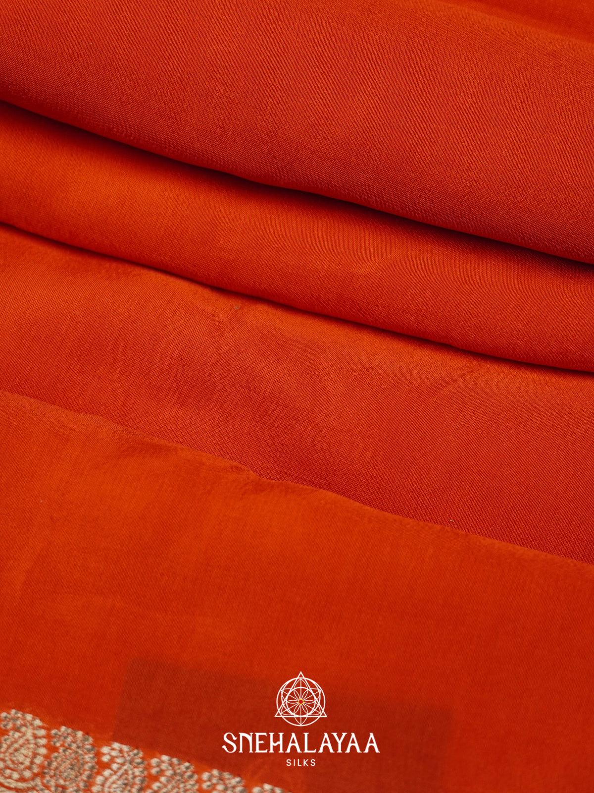 Red Mysore Silk Saree