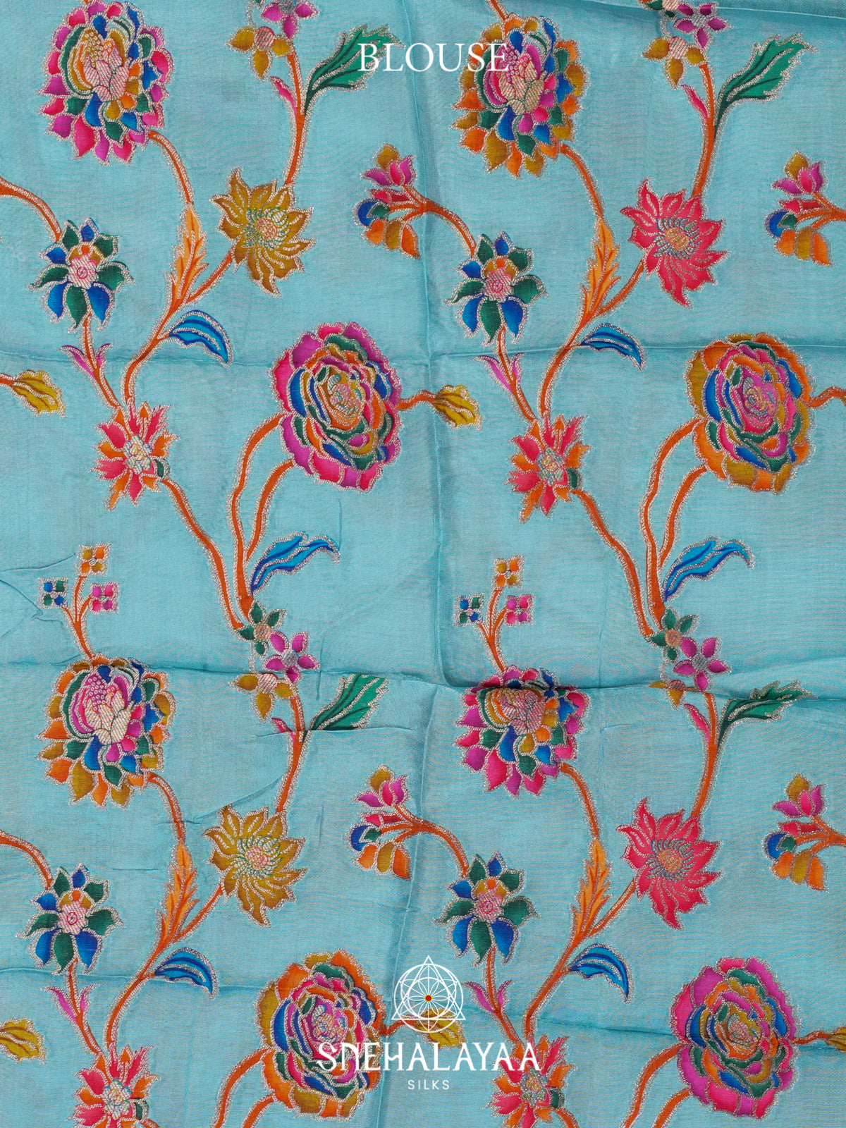 Violet Mysore Silk Saree