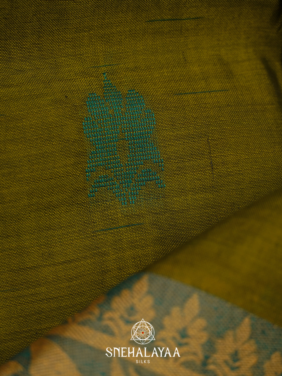 Mehendi Green Bengal Silk Cotton Saree