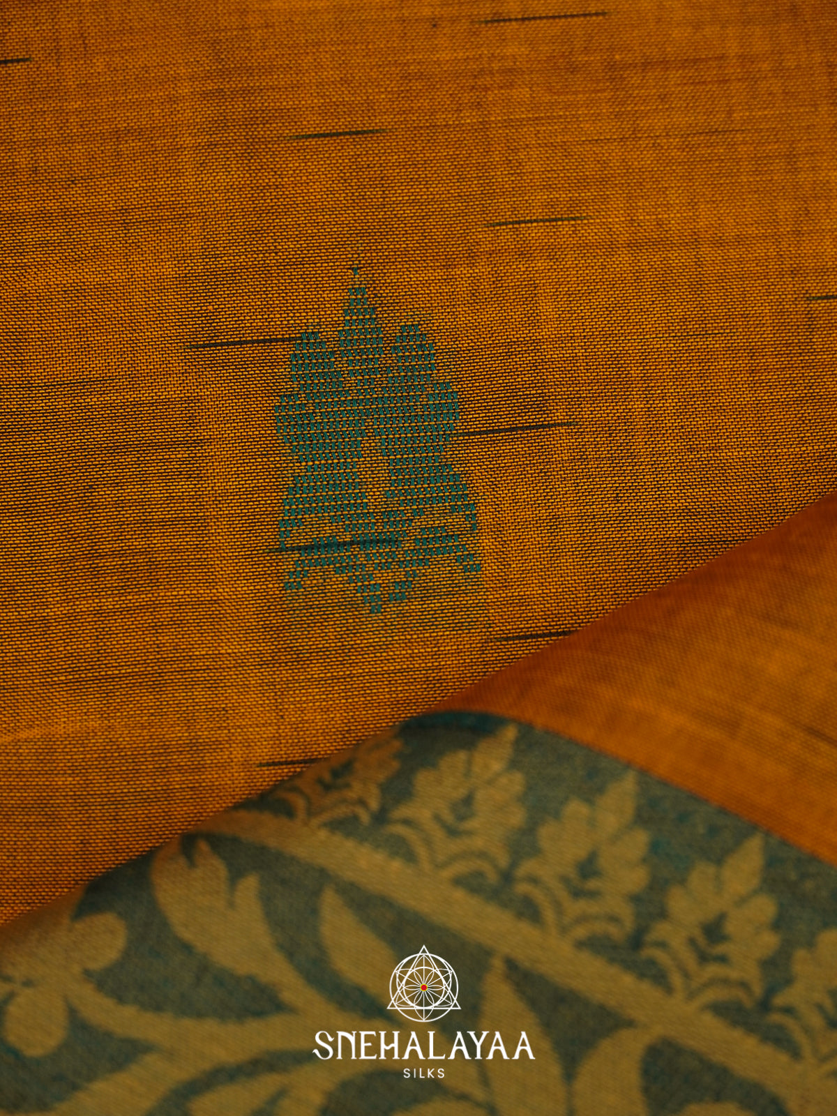 Mustard Bengal Silk Cotton Saree
