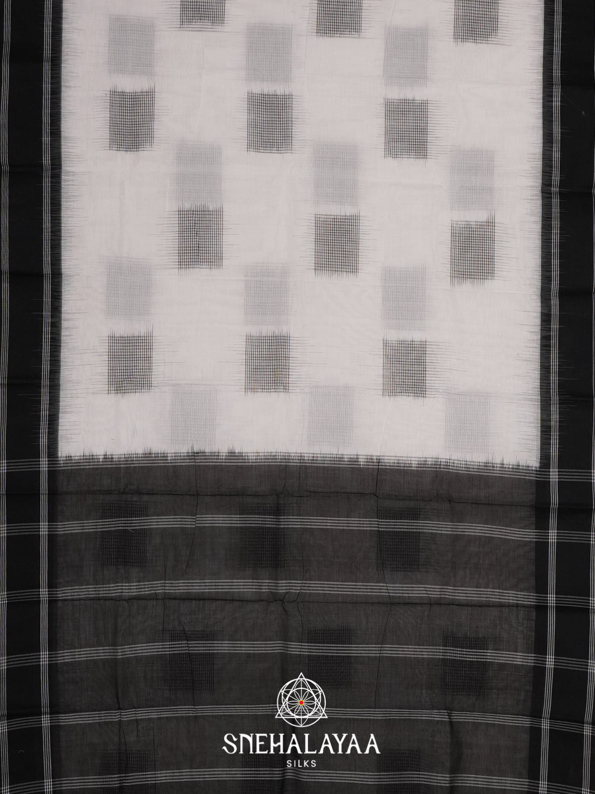 White  Bengal Cotton Saree