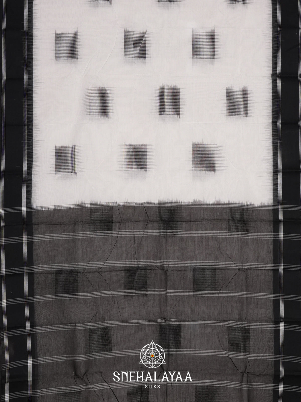 White  Bengal Cotton Saree