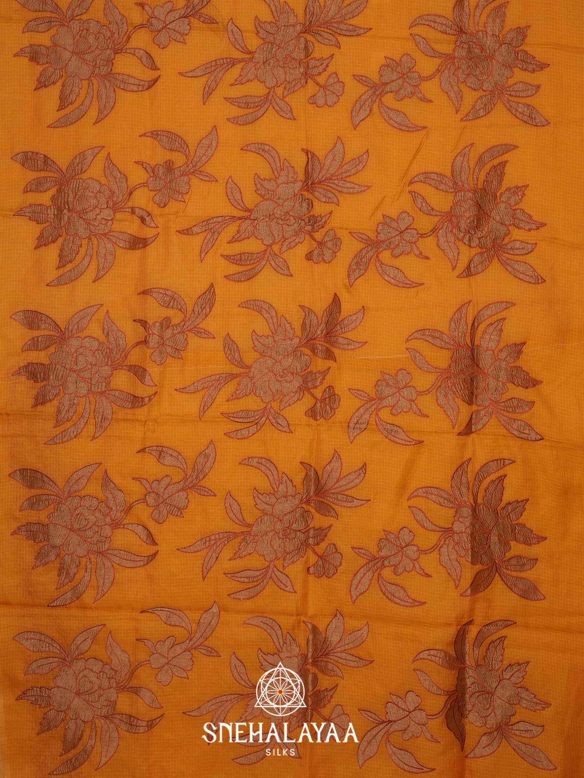 Yellow Kota Saree