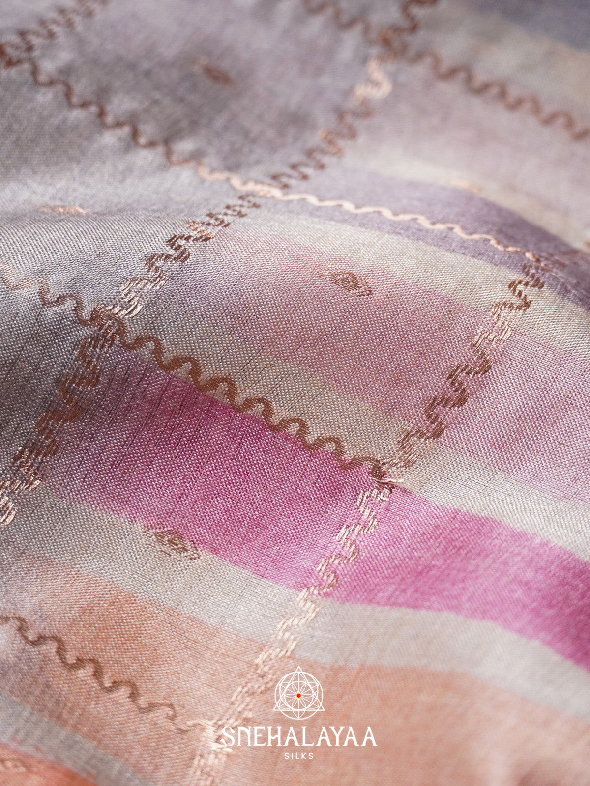 Grey Tussar Saree