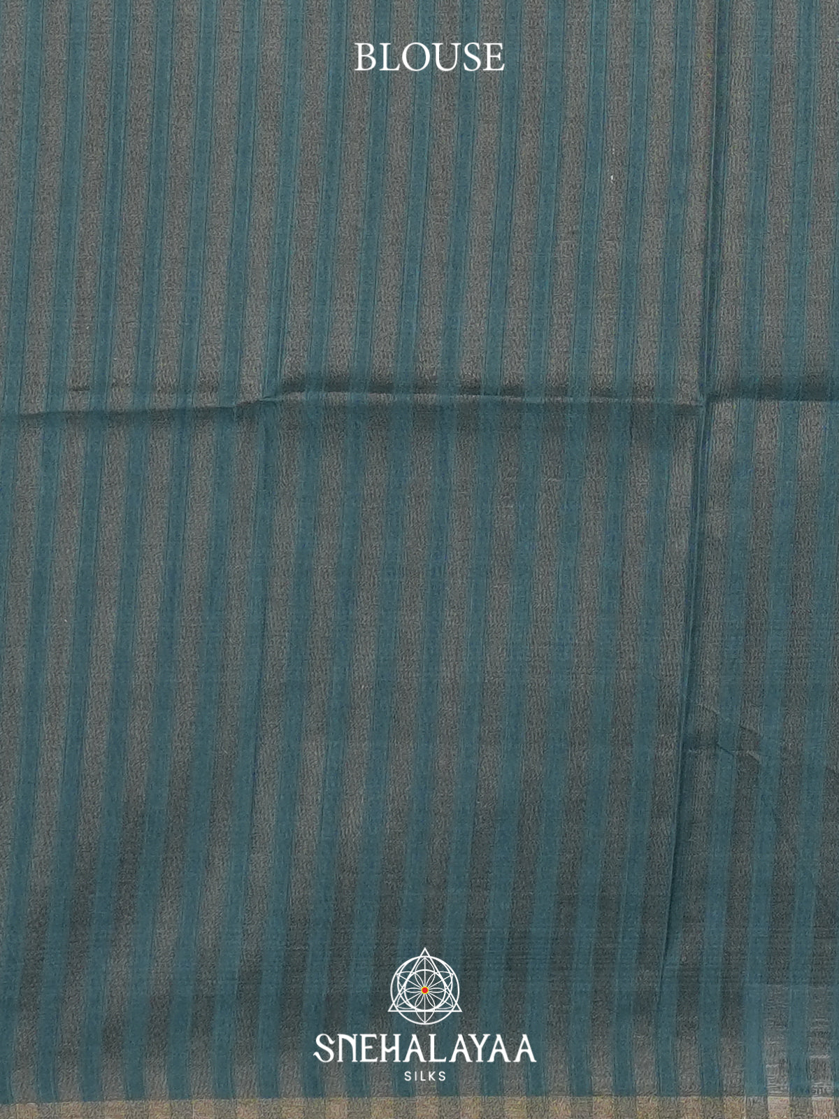 Sky Blue Tussar Saree