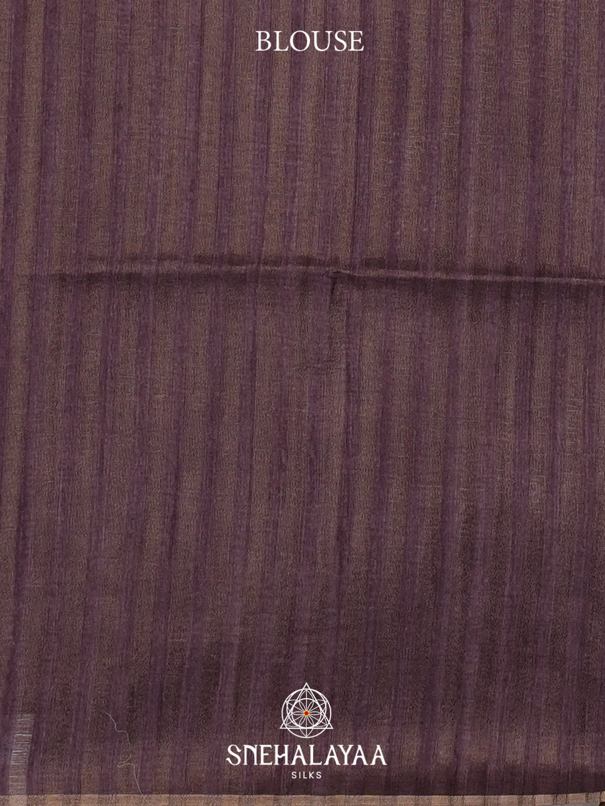 Purple Tussar Saree