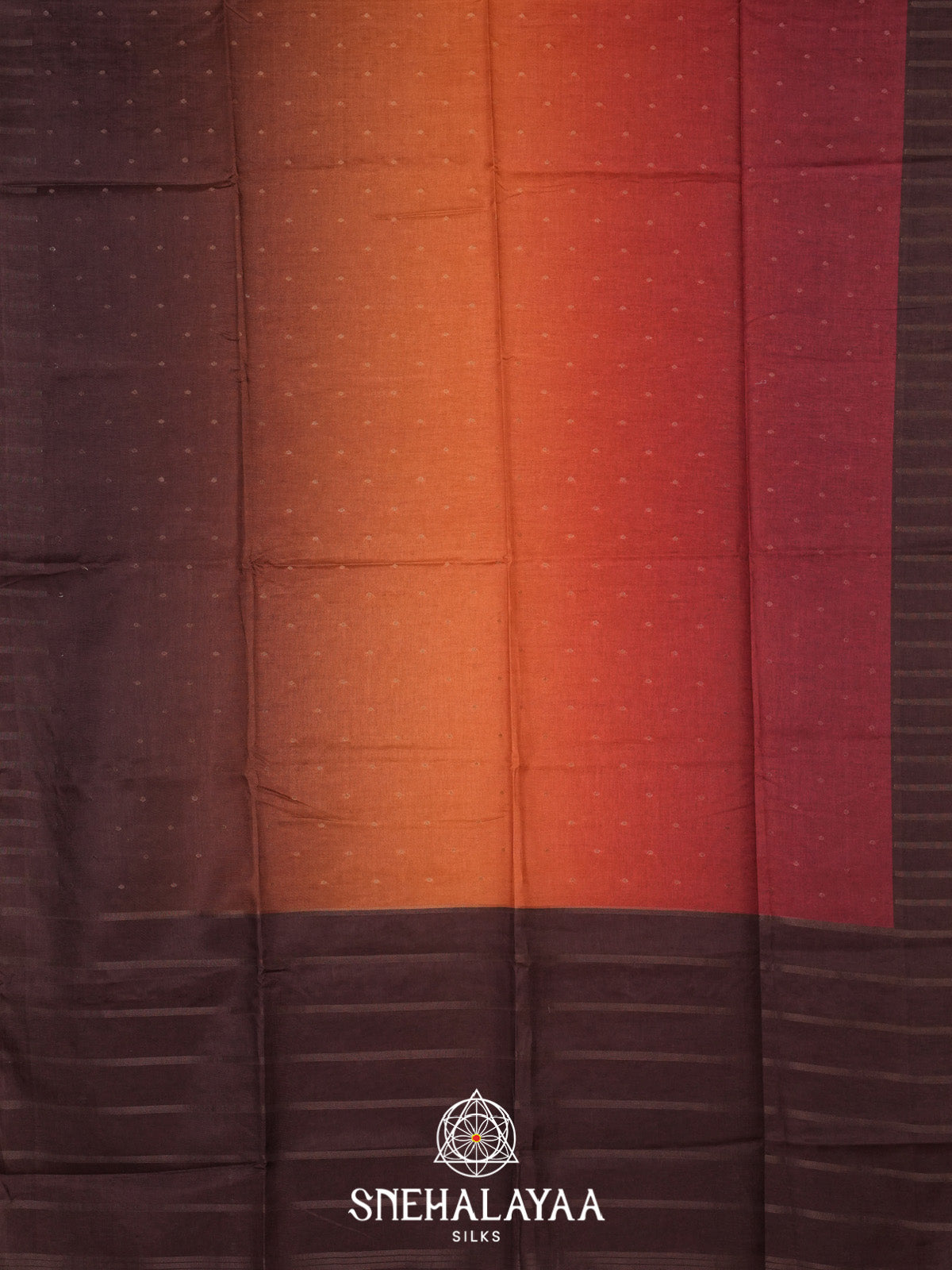 Brown Tussar Saree