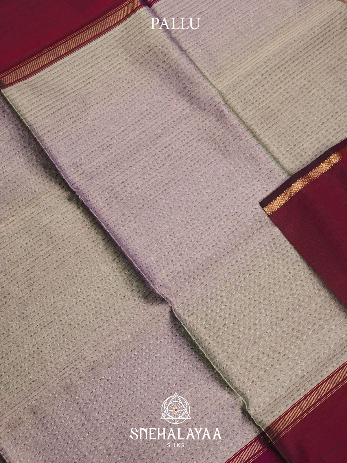 Magenta Maheshwari Silk Cotton Saree
