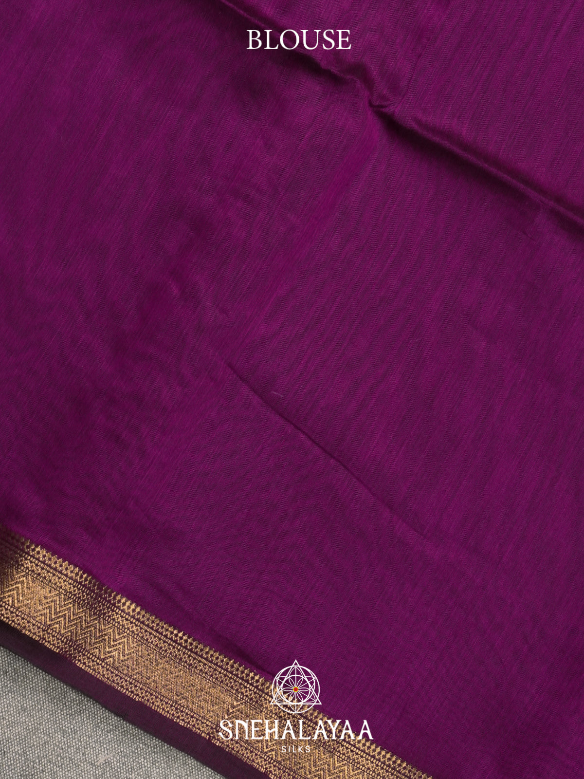 Purple Maheshwari Silk Cotton Saree