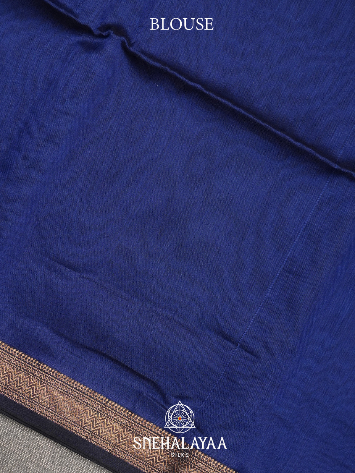 Blue Maheshwari Silk Cotton Saree