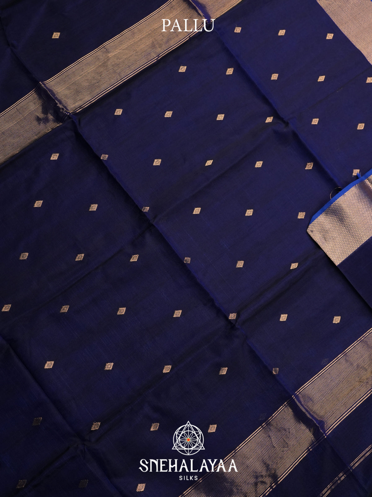 Blue Maheshwari Silk Cotton Saree