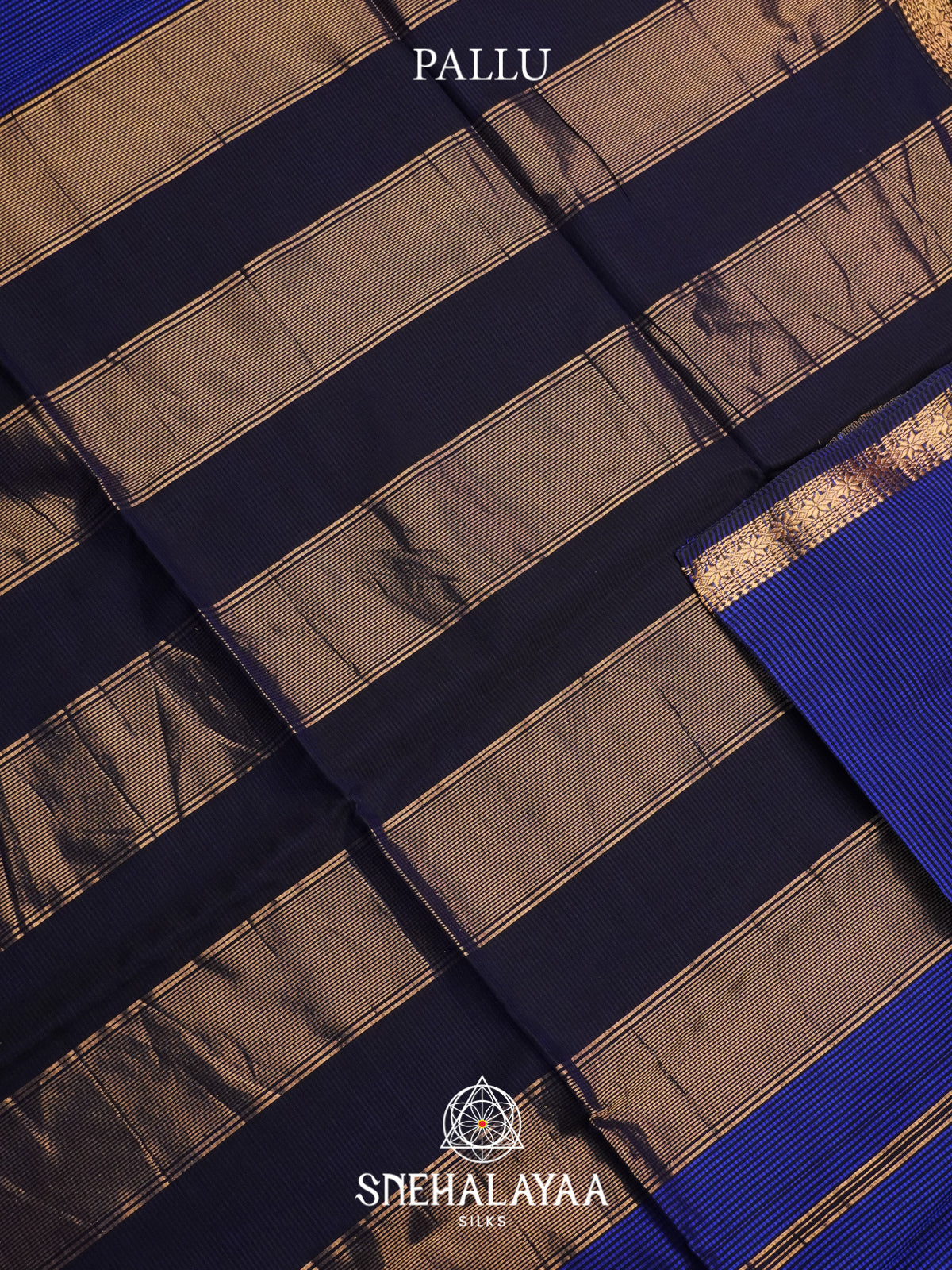 Blue Maheshwari Silk Cotton Saree