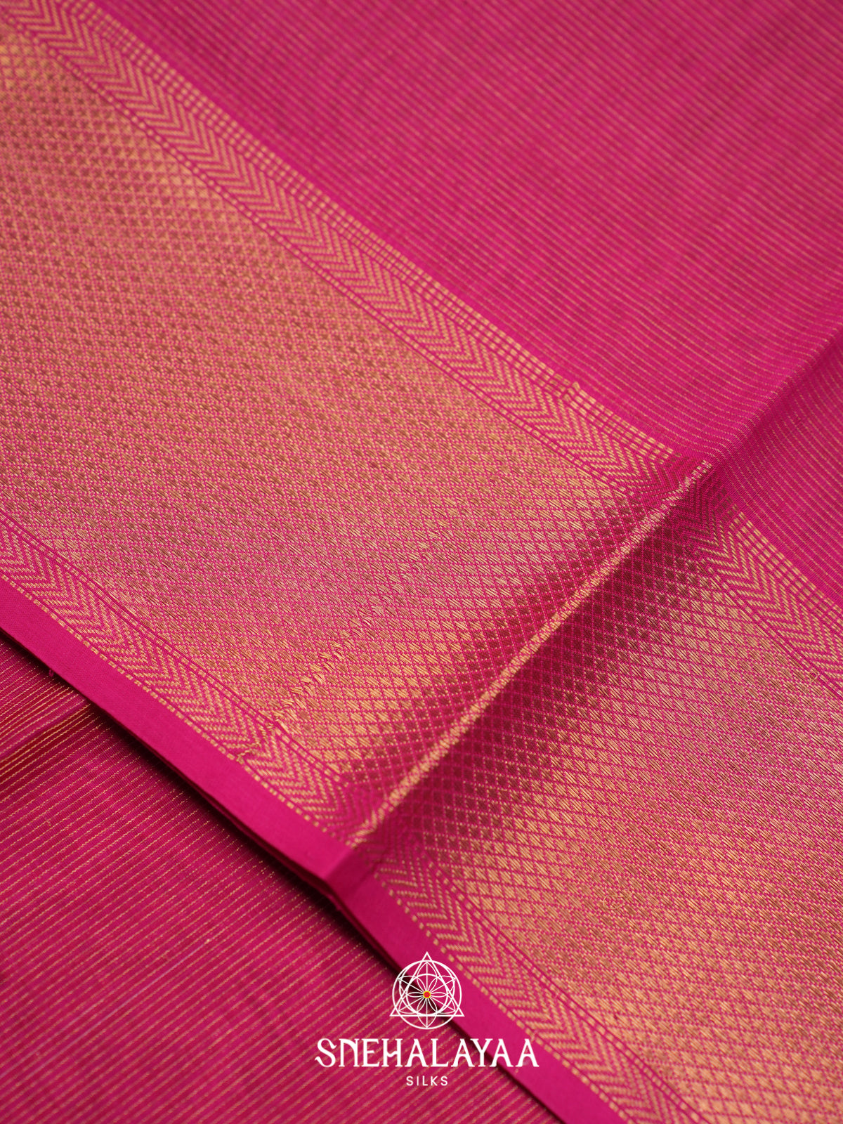 Pink Maheshwari Silk Cotton Saree