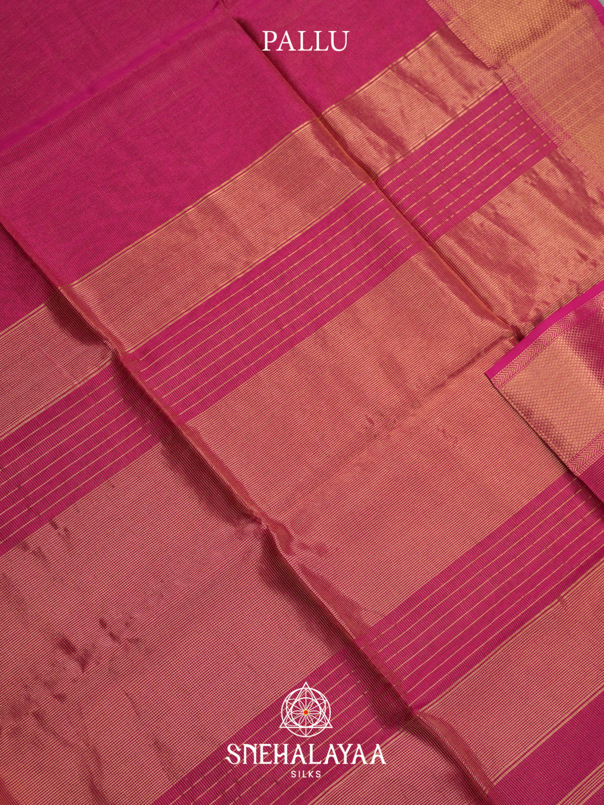 Pink Maheshwari Silk Cotton Saree