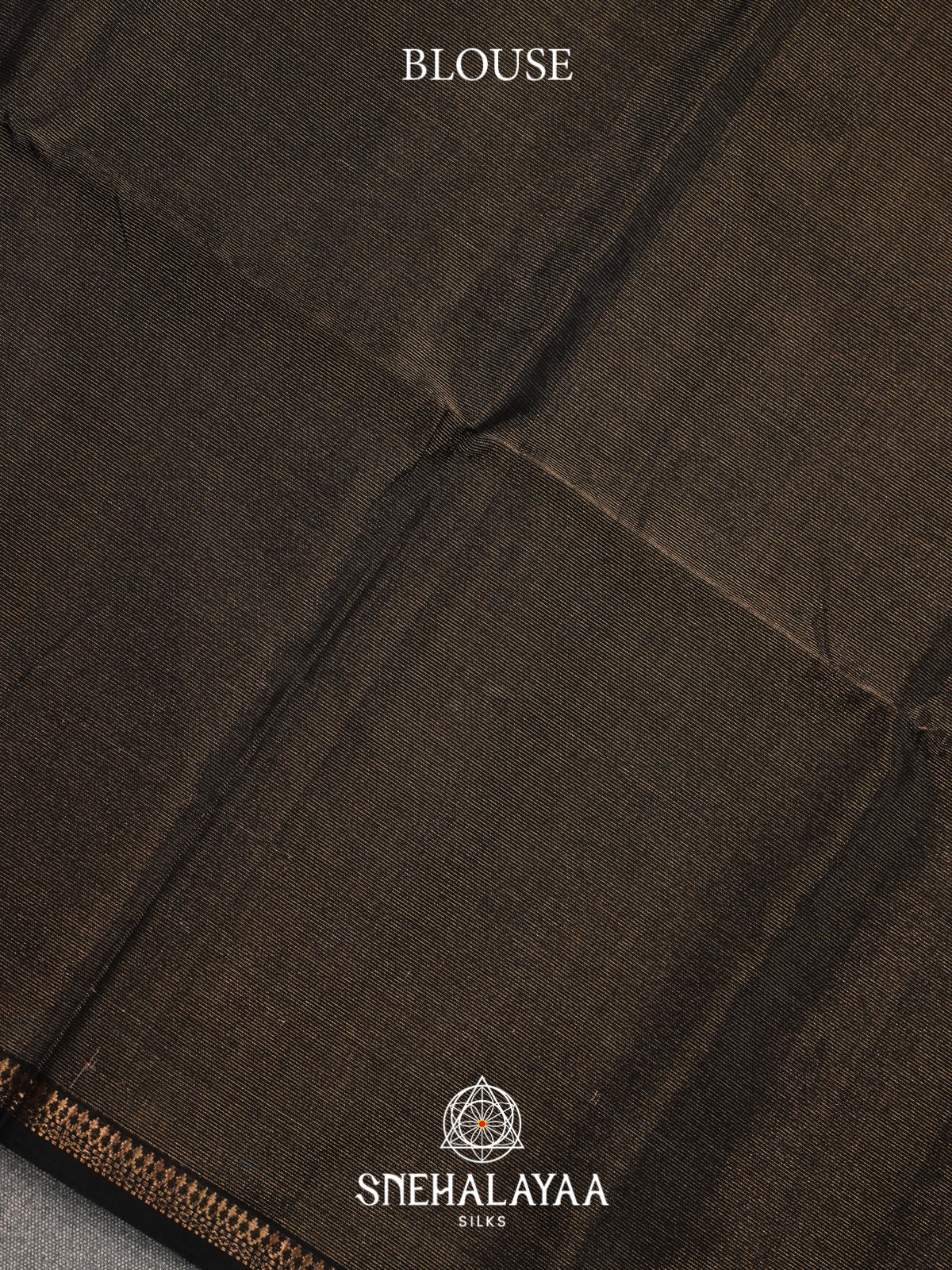 Black Maheshwari Silk Cotton Saree