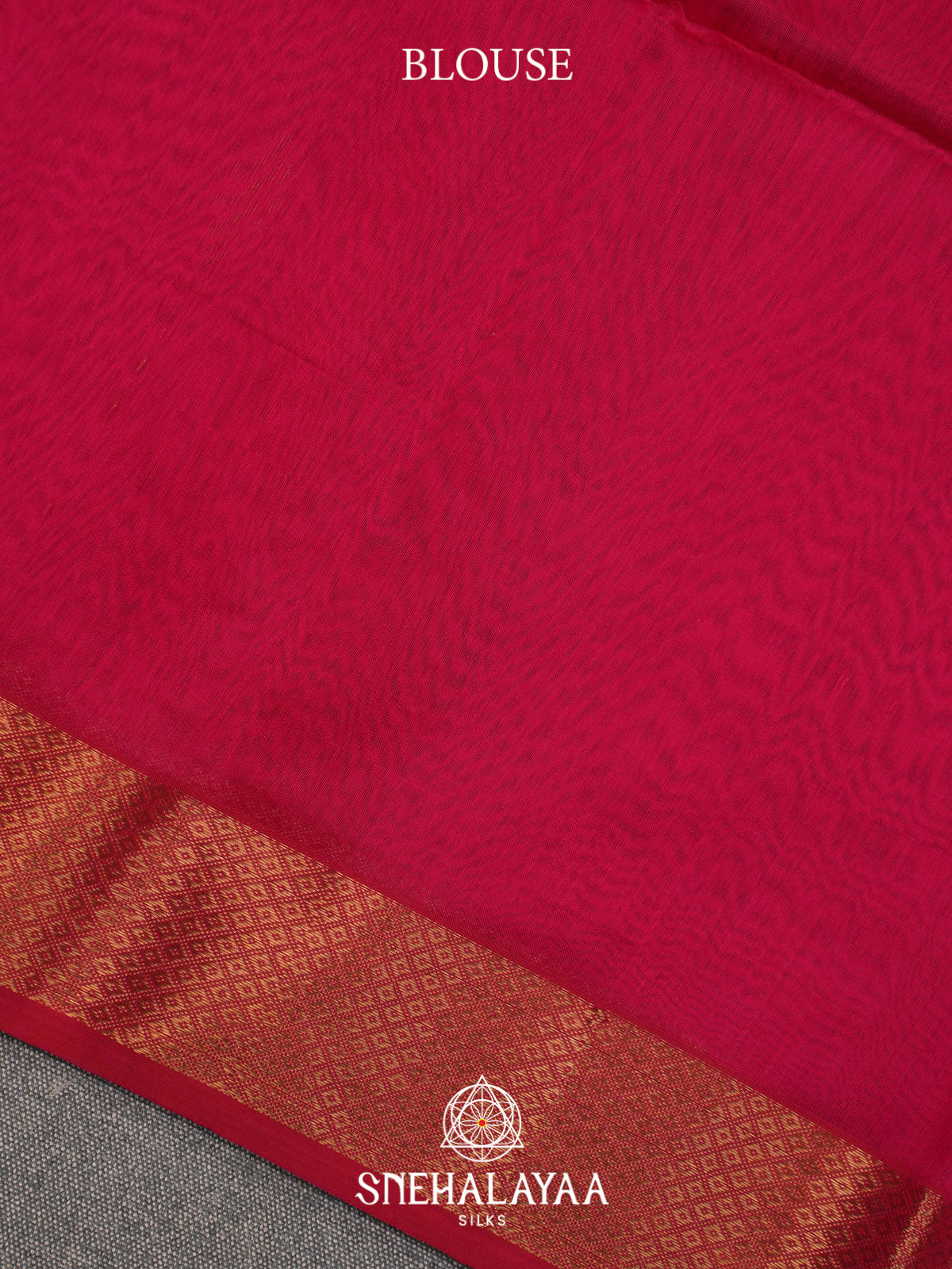 Rani Pink Maheshwari Silk Cotton Saree