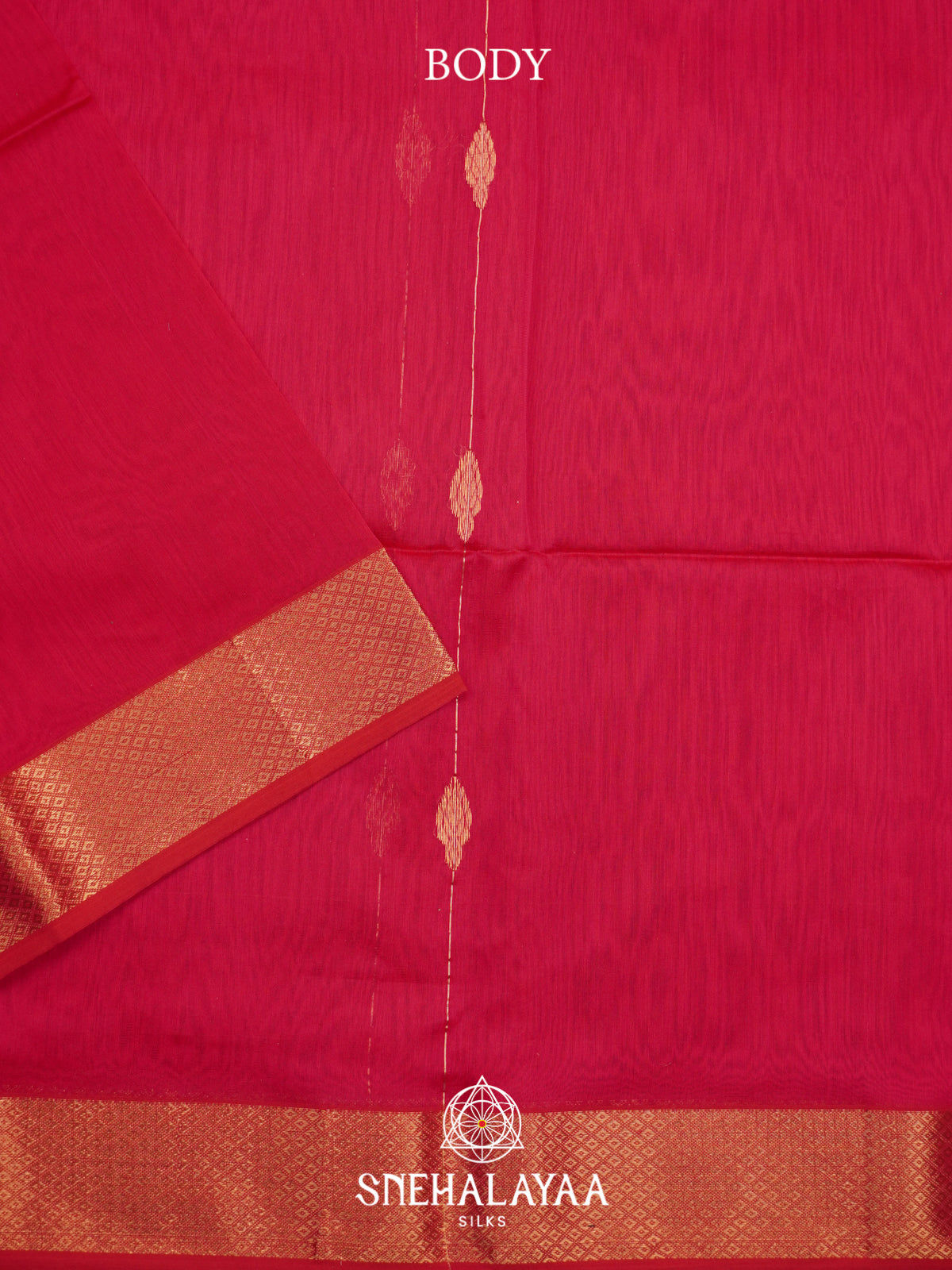 Rani Pink Maheshwari Silk Cotton Saree