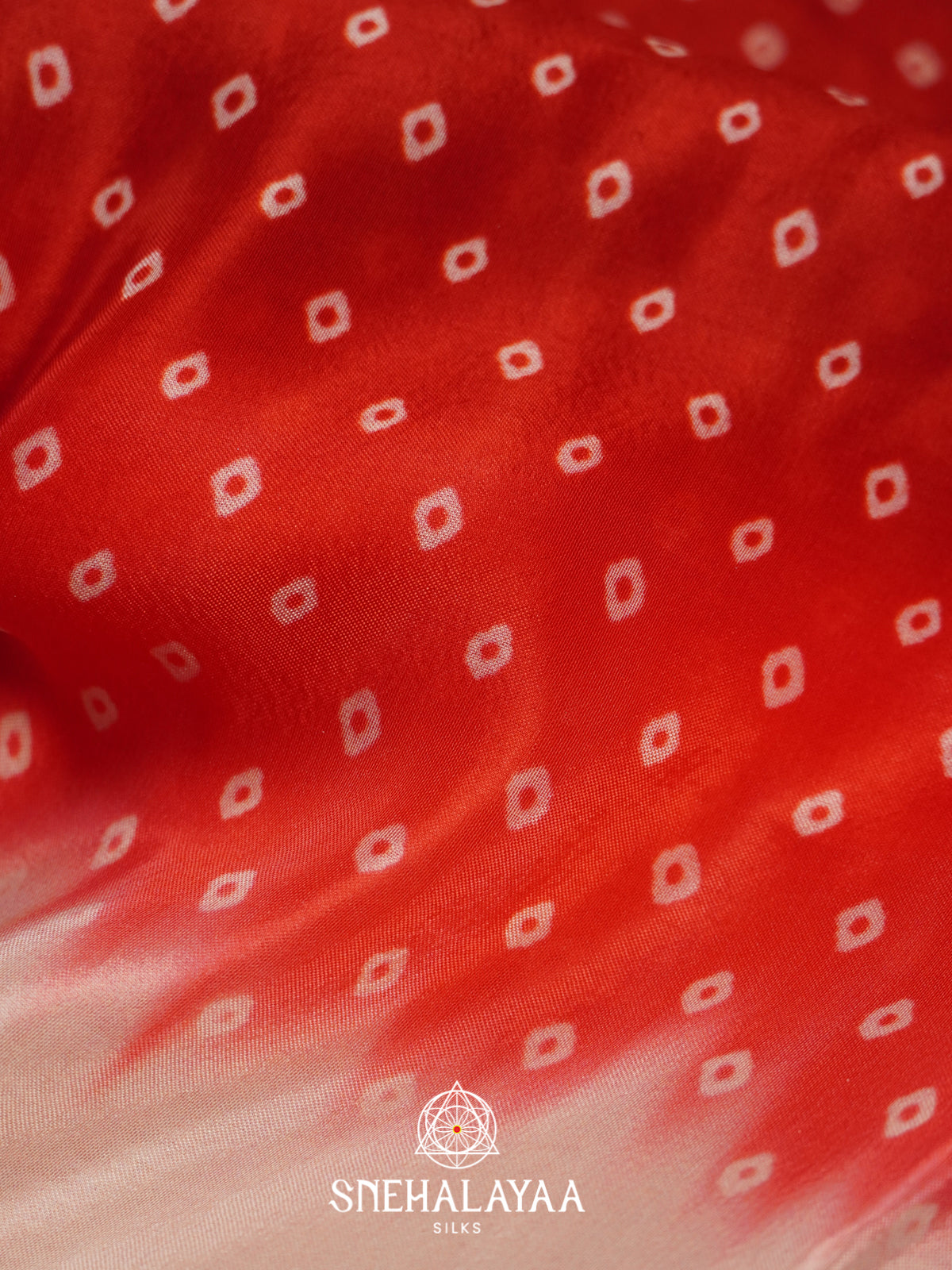 Red Mysore Silk Saree
