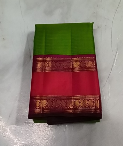 Green Kanjivaram Silk Saree