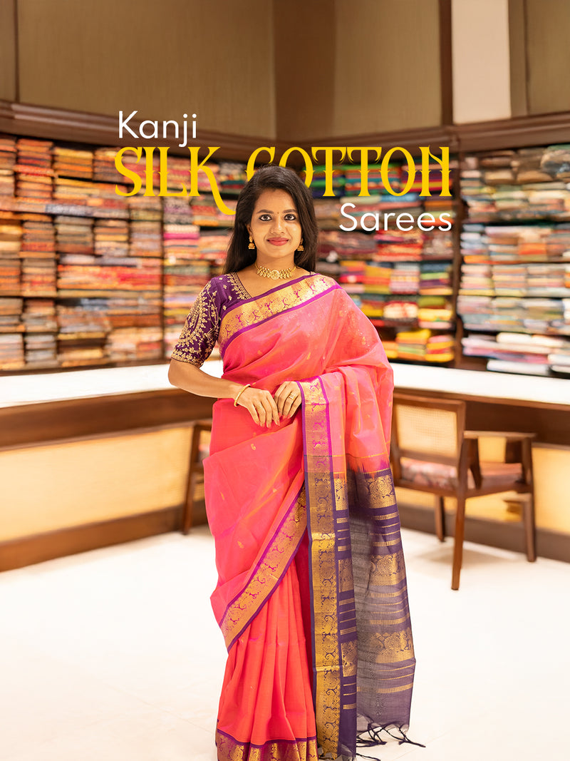 Kanchi Silk Cotton Sarees