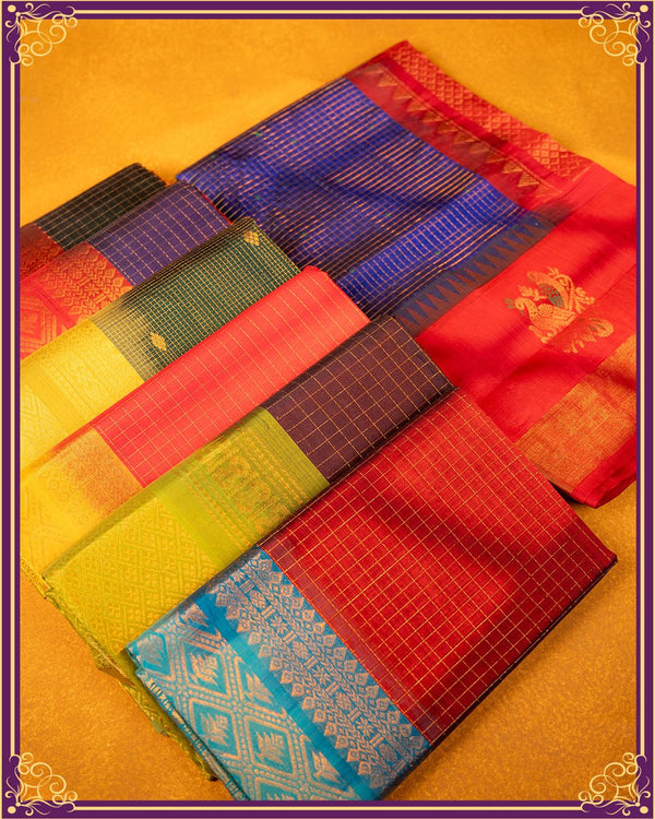 Kanchi Silk Cotton Sarees