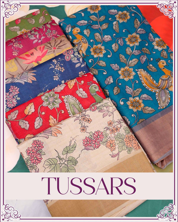 Tussar Silk Sarees