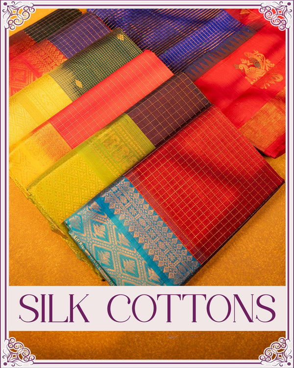 Kanchi Silk Cotton Sarees