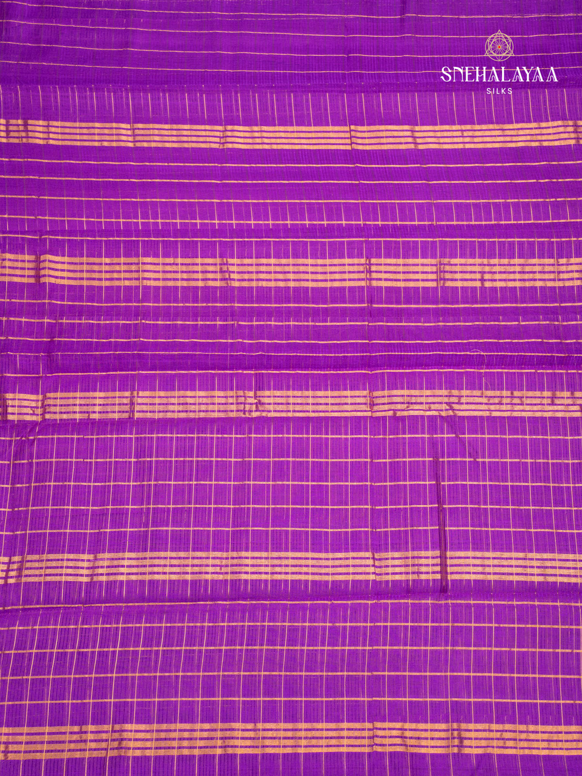Purple Mangalagiri Silk Cotton Saree