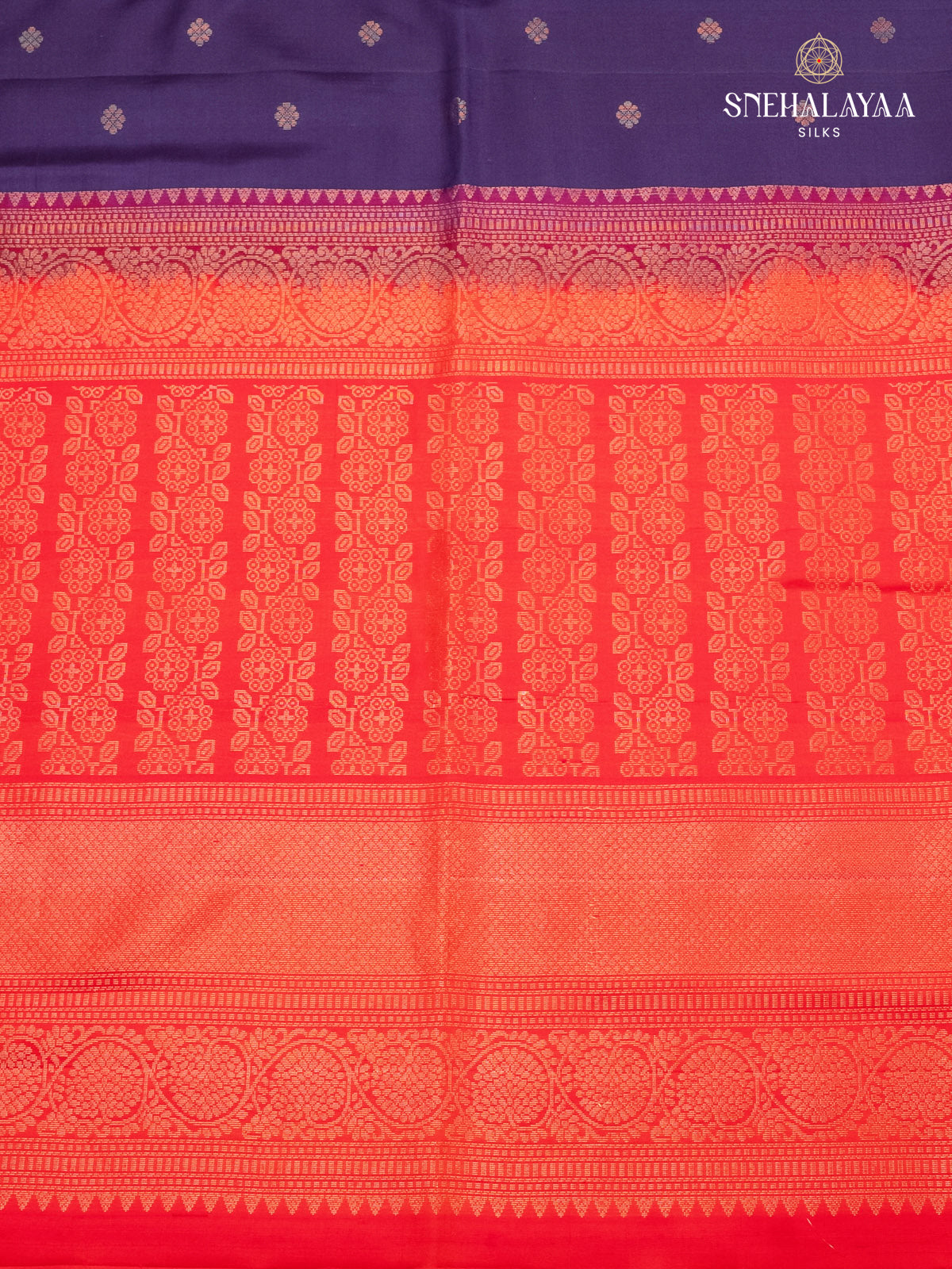 Violet Kanjivaram Soft Silk