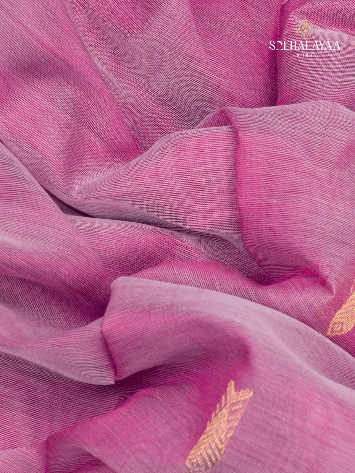 Light Pink Kanchi Silk Cotton Saree